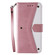 iPhone 16e / 17e Nail Skin Feel Stitching Calf Texture Leather Phone Case - Rose Gold