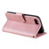 iPhone 16e / 17e Nail Skin Feel Stitching Calf Texture Leather Phone Case - Rose Gold
