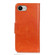 iPhone 16e / 17e Nappa Texture Leather Case - Orange