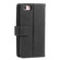 iPhone 16e / 17e Nine Card Zipper Bag Leather Phone Case with Lanyard - Black