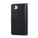 iPhone 16e / 17e Nine-card Slots Zipper Wallet Bag Leather Phone Case - Black
