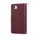 iPhone 16e / 17e Nine-card Slots Zipper Wallet Bag Leather Phone Case - Wine Red