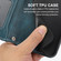 iPhone 16e / 17e Oil Skin Zipper Wallet Leather Phone Case - Blue