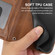 iPhone 16e / 17e Oil Skin Zipper Wallet Leather Phone Case - Brown