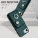 iPhone 16e / 17e Organ Card Bag Ring Holder Phone Case - Green