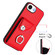 iPhone 16e / 17e Organ Card Bag Ring Holder Phone Case with Long Lanyard - Red