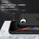 iPhone 16e / 17e PC + TPU Magnetic Phone Case with Invisible Ring Holder - Black