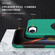 iPhone 16e / 17e PC + TPU Magnetic Phone Case with Invisible Ring Holder - Dark Green
