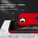 iPhone 16e / 17e PC + TPU Magnetic Phone Case with Invisible Ring Holder - Red