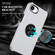 iPhone 16e / 17e PC + TPU Magnetic Phone Case with Invisible Ring Holder - Silver