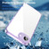 iPhone 16e / 17e PC Hybrid TPU Airbag Shockproof Phone Case - Transparent Purple