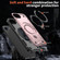 iPhone 16e / 17e PC Hybrid TPU Armor MagSafe Ring Holder Phone Case - Rose Gold