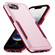 iPhone 16e / 17e Pioneer Armor Heavy Duty PC + TPU Phone Case - Pink+Rose Red