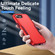 iPhone 16e / 17e Pioneer Armor Heavy Duty PC + TPU Phone Case - Red+Rose Red