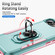 iPhone 16e / 17e Pioneer Armor Heavy Duty PC + TPU Phone Case with Holder - Green+Pink