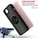 iPhone 16e / 17e Q Shadow 1 Series TPU + PC Phone Case with Ring - Red