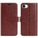 iPhone 16e / 17e R64 Texture Horizontal Flip Leather Phone Case - Brown