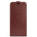 iPhone 16e / 17e R64 Texture Single Vertical Flip Leather Phone Case - Brown