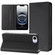 iPhone 16e / 17e RC01 Dual-Folded Magnetic Suction RFID Leather Phone Case - Black