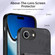 iPhone 16e / 17e Retro Card Wallet Fold Leather Phone Case with Strap - Black