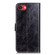 iPhone 16e / 17e Retro Crazy Horse Texture Horizontal Flip Leather Phone Case - Black