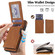 iPhone 16e / 17e Retro Faux Leather Detachable Spring Loaded Card Bag Magnetic RFID Phone Case - Brown