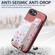 iPhone 16e / 17e Retro Painted Zipper Wallet Back Phone Case - Pink