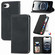 iPhone 16e / 17e Retro Skin Feel Magnetic Leather Phone Case - Black