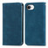 iPhone 16e / 17e Retro Skin Feel Magnetic Leather Phone Case - Blue