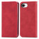 iPhone 16e / 17e Retro Skin Feel Magnetic Leather Phone Case - Red