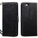 iPhone 16e / 17e Retro Splicing Horizontal Flip Leather Phone Case - Black