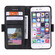 iPhone 16e / 17e Retro Splicing Horizontal Flip Leather Phone Case - Black
