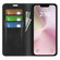 iPhone 16e / 17e Retro-skin Magnetic Suction Leather Phone Case - Black