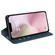 iPhone 16e / 17e Retro-skin Magnetic Suction Leather Phone Case - Dark Blue