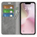 iPhone 16e / 17e Retro-skin Magnetic Suction Leather Phone Case - Grey