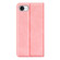 iPhone 16e / 17e Retro-skin Magnetic Suction Leather Phone Case - Pink