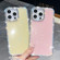iPhone 16e / 17e Rhinestone Glitter TPU 4-corners Anti-fall Phone Case - Transparent