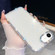 iPhone 16e / 17e Rhinestone Glitter TPU 4-corners Anti-fall Phone Case - White