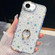 iPhone 16e / 17e Rhinestone Glitter TPU Ring Holder Anti-fall Phone Case - Transparent Stars