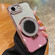 iPhone 16e / 17e Rhinestone Mirror Glitter MagSafe TPU Phone Case - Sakura Pink