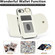 iPhone 16e / 17e Ring Holder Card Bag Skin Feel Phone Case - White