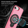 iPhone 16e / 17e Ring Holder Magnetic Phone Case - Bright Pink