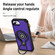 iPhone 16e / 17e Ring Holder Magnetic Phone Case - Purple