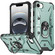 iPhone 16e / 17e Ring Holder Phone Case - Midnight Green