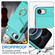 iPhone 16e / 17e Ring Holder RFID Card Slot Phone Case - Mint Green