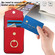 iPhone 16e / 17e Ring Holder RFID Card Slot Phone Case - Red