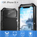 iPhone 16e / 17e R-JUST Life Waterproof Dustproof Shockproof Holder Phone Case - Black