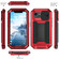 iPhone 16e / 17e R-JUST Sliding Camera IP54 Life Waterproof Holder Phone Case - Red