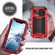 iPhone 16e / 17e R-JUST Sliding Camera IP54 Life Waterproof Holder Phone Case - Red
