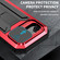 iPhone 16e / 17e R-JUST Sliding Camera IP54 Life Waterproof Holder Phone Case - Red